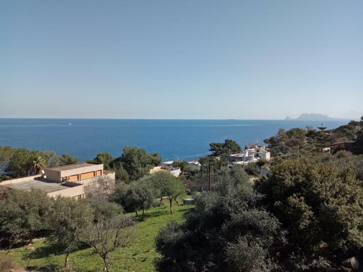 Casa Vela Bianca Mondello Addaura Apartment Palermo Exterior foto
